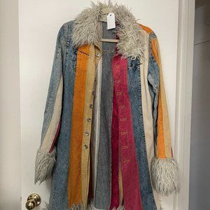 Funky-retro-stripy coat